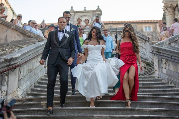 Zrinka Šahurić i Bojan Bogdanović vjenčali su se u Dubrovniku 