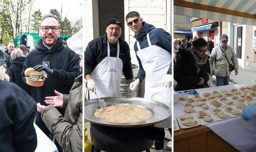 FOTO U Rijeci dijelili namaze, u Velikoj Gorici pr&zcaron;ene srdele, a u Bjelovaru &scaron;arana i papaline