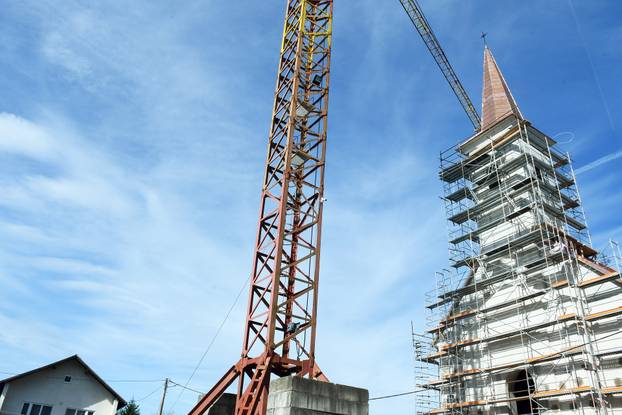 Žažina: Obnova crkve Sv. Nikole i Sv.Vida stradale u potresu