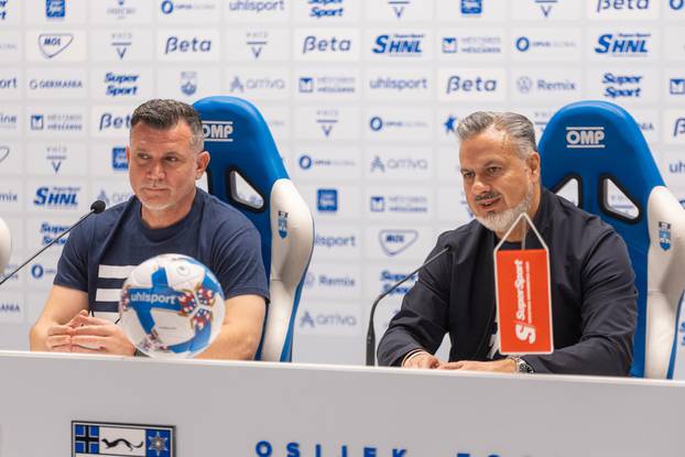 Osijek: Zoran Zekić i Jose Bota održali su konferenciju za medije