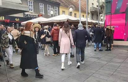 Pogledajte kakva je atmosfera u centru Zagreba na Badnjak