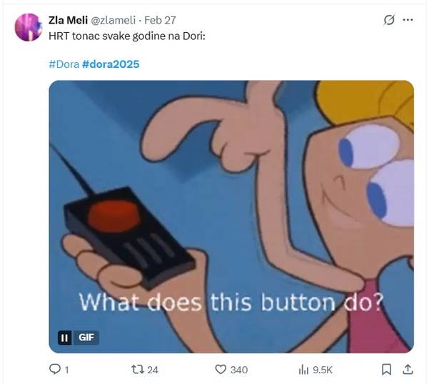 FOTO Pljušte reakcije nakon Dore, ovo su memovi: 'Tko ovo pušta? Što je s glasom? A ton?'