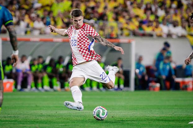 Soccer: International Men's Friendly-Croatia at Colombia