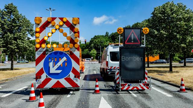 Bomb disposal in Kiel