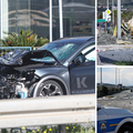 Krš i lom kraj Trogira: Strašan sudar auta i kombija, dijelovi rasuti posvuda, promet otežan