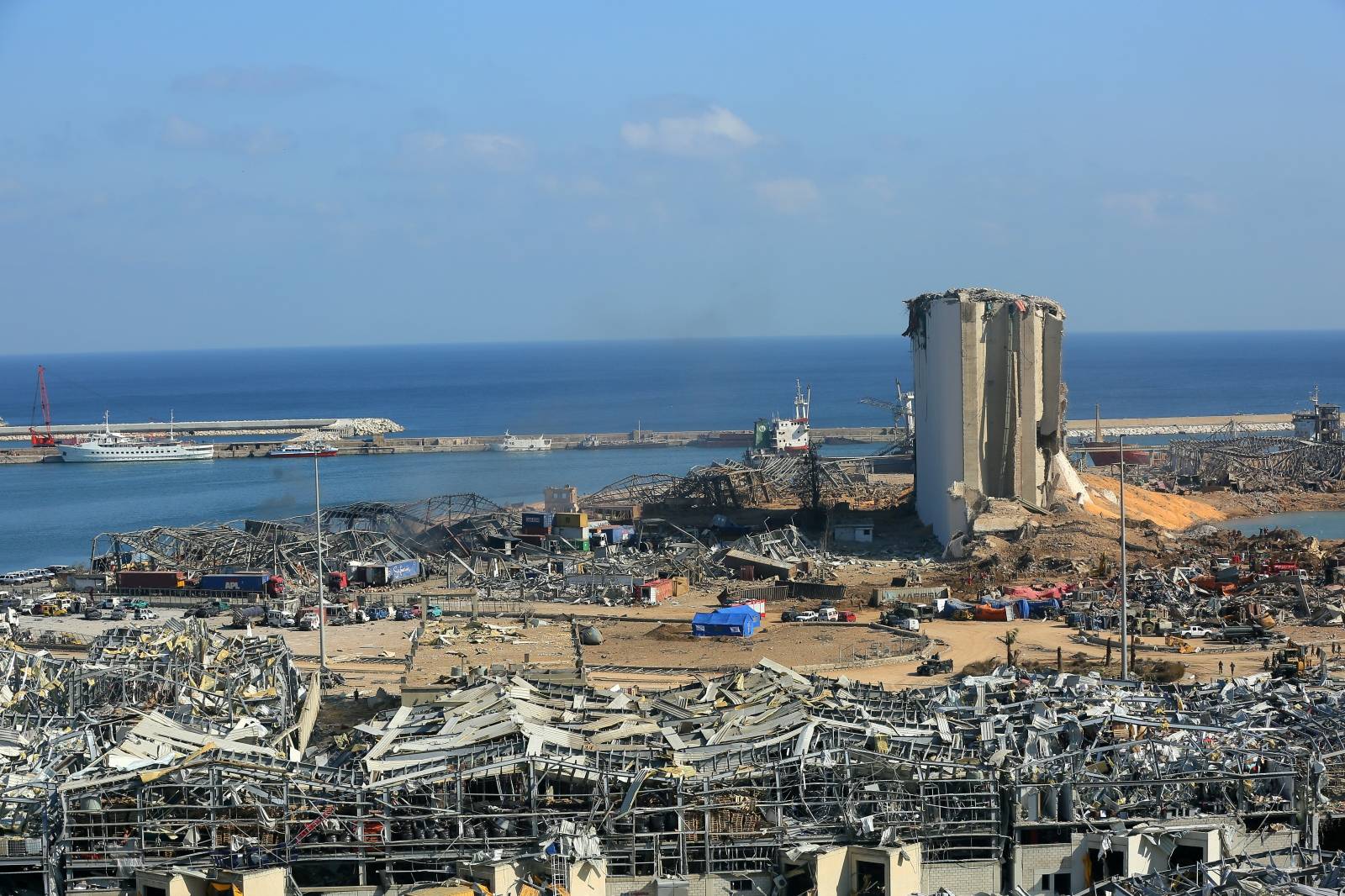 Aftermath of massive explosion in Beirut