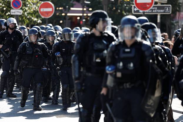 Nationwide strike and anti-government protests called by French unions in France