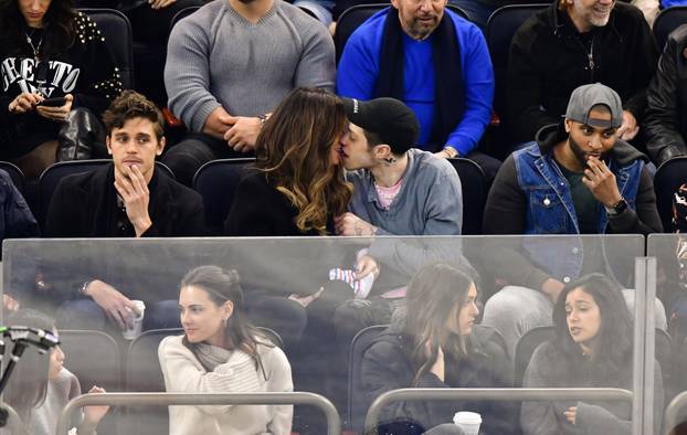 Celebrities at Washington Capitals v New York Rangers, NHL ice hockey match, Madison Square Garden, New York, USA - 03 Mar 2019