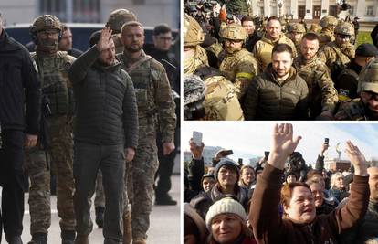 Zelenski posjetio  oslobođeni Herson, narod izašao na ulice: Hvala NATO-u i saveznicima!