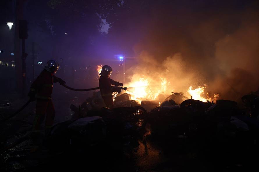 Nationwide protests in France against the cost of living