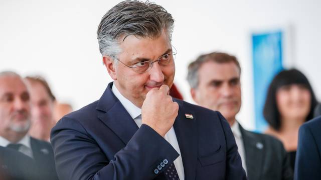 Split: Plenković na otvorenju izložbe Sv. Jeronim u Sveučilišnoj knjižnici 