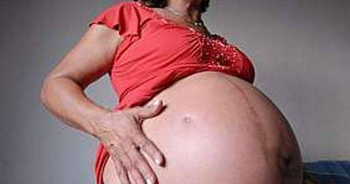 Grannies pregnant party thong