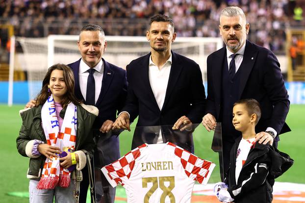 Split: Lovren i Strinić na Poljudu su se  oprostiti od hrvatske reprezentacije