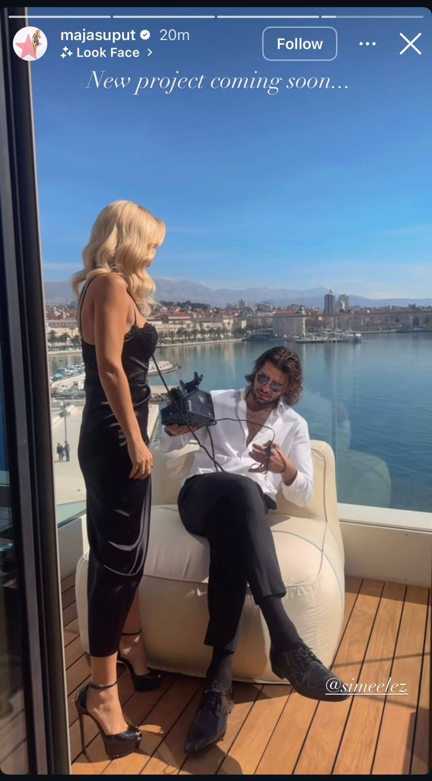 FOTO Iz Pariza u Split. Maja i Šime bili na balkonu, pa uletjeli u sobu. Evo što su sve radili...