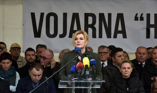 Kolinda na otvorenju vojarne u Puli: 'Vojska se vratila u Istru'