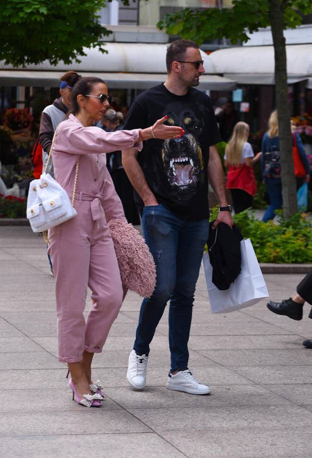 Zagreb: Igor i Olja Vori u šetnji centrom grada