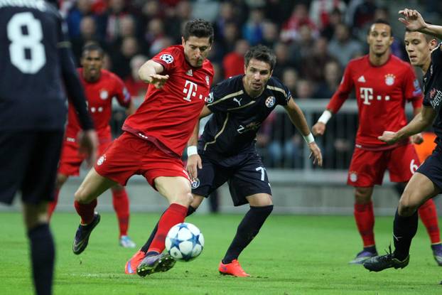 Muenchen: UEFA Liga prvaka, skupina F, 2. kolo, FC Bayern Muenchen - GNK Dinamo
