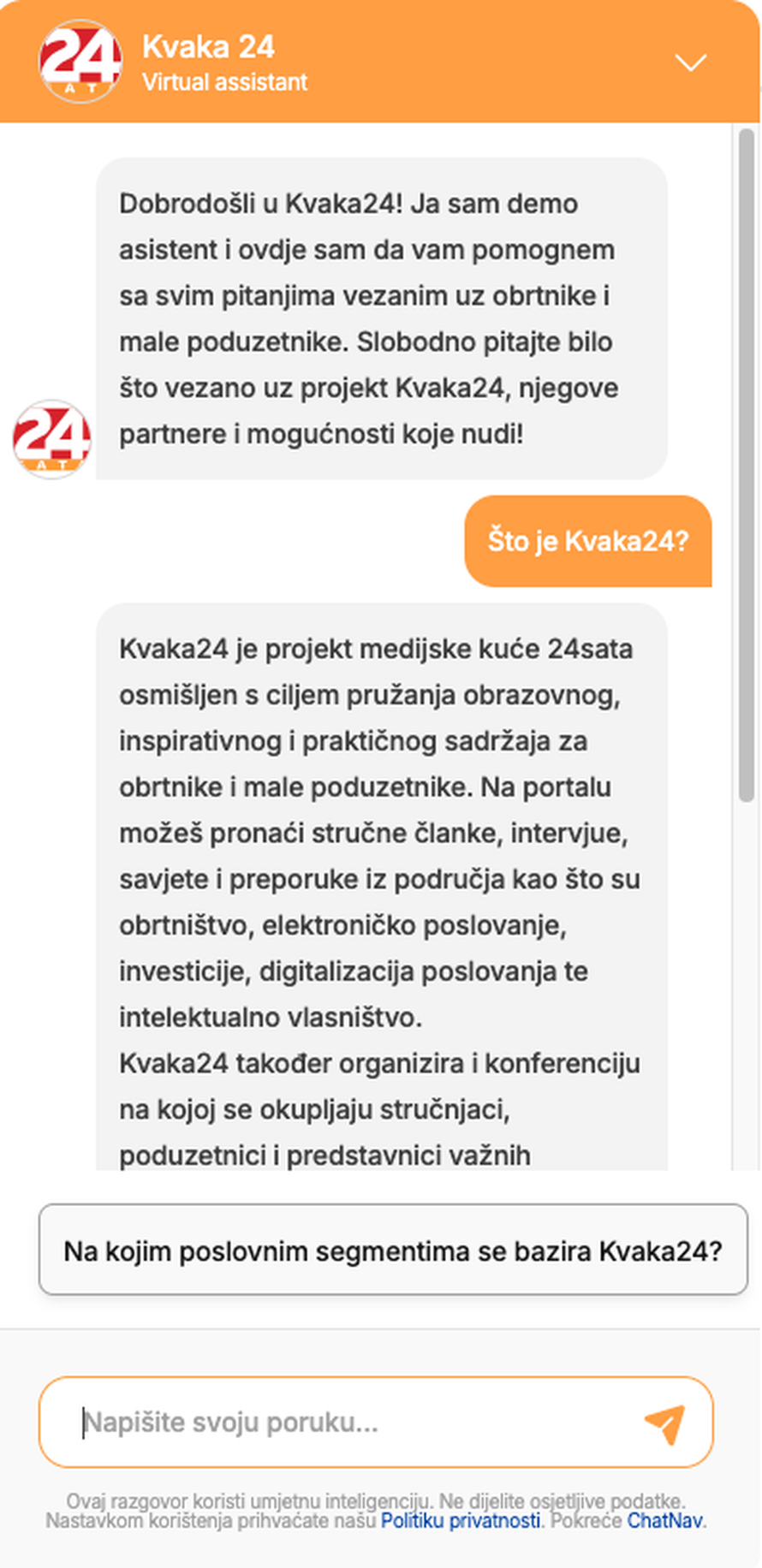 Zašto kupci odustaju od kupnje na internetu i kako to rješava virtualni asistent iz Hrvatske