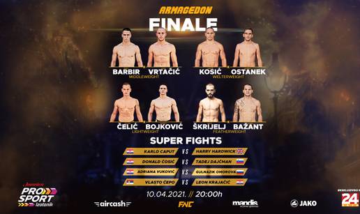 Finale prvog 'FNC Armagedona': Sedam boraca u lovu na ugovor s KSW-om uz četiri 'supermeča'!