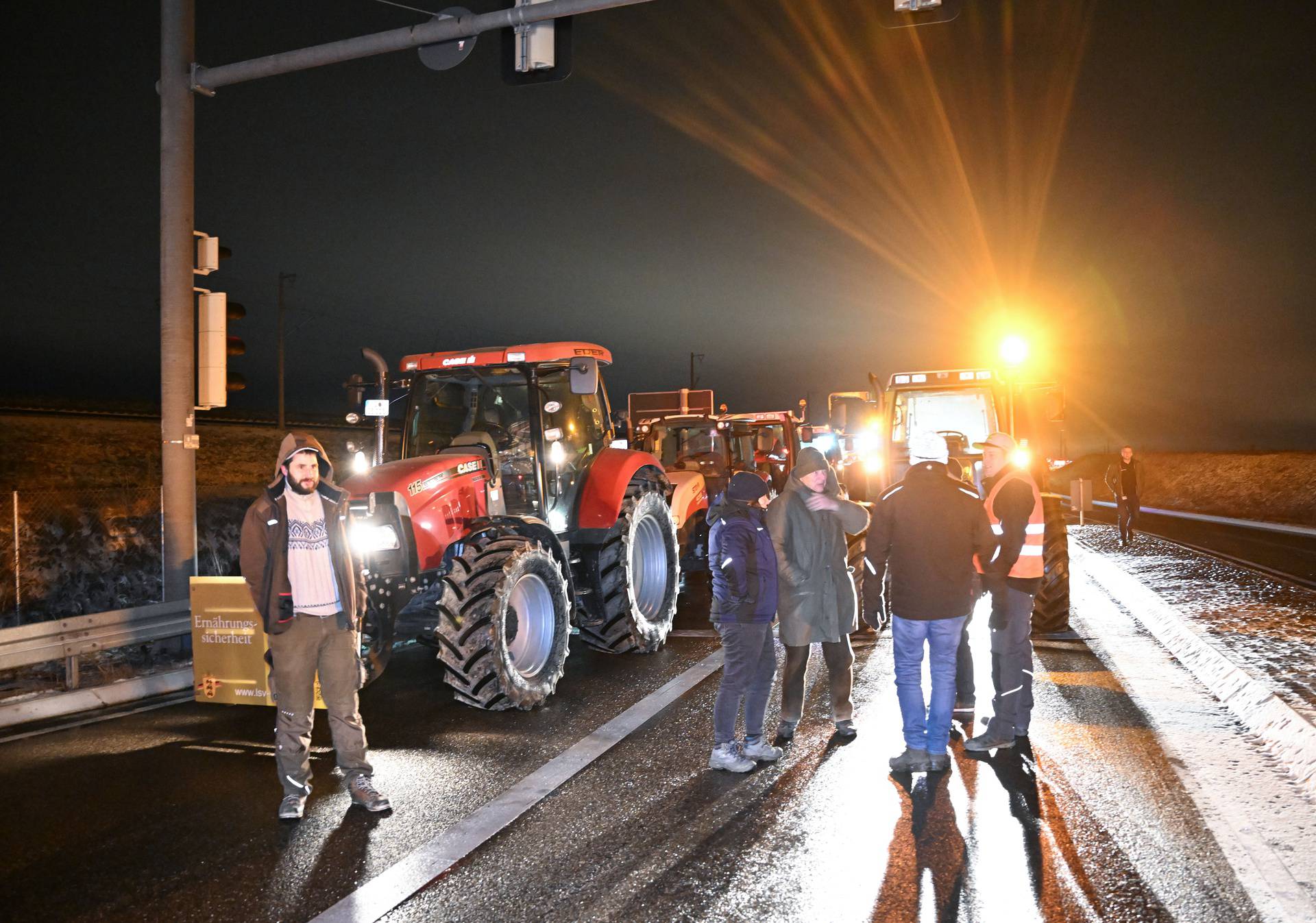 Farmer protests - Neuhausen