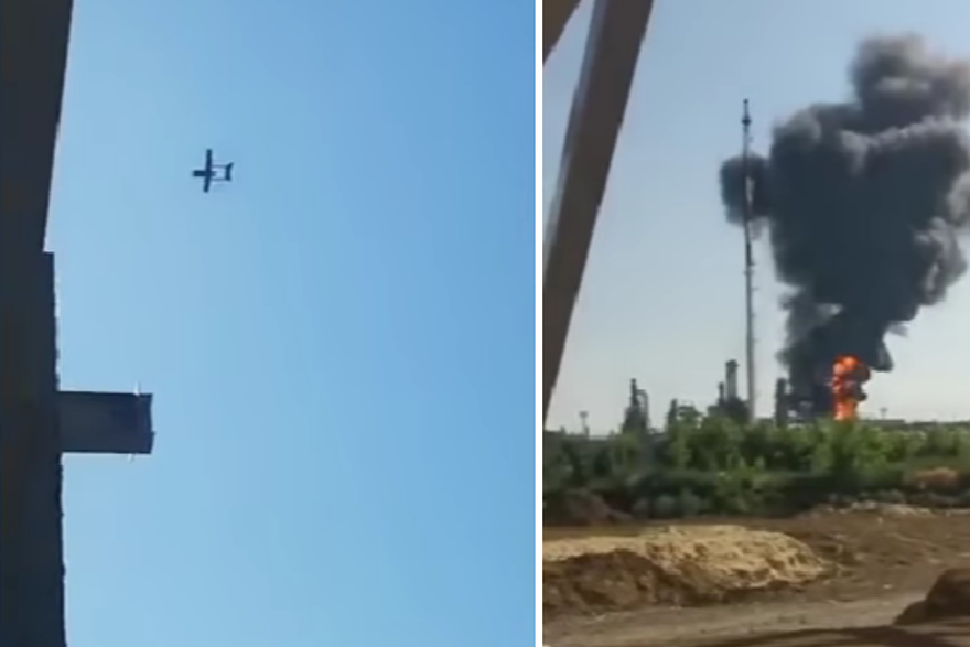 Ukrajinci su dronovima napali rusku naftnu rafineriju
