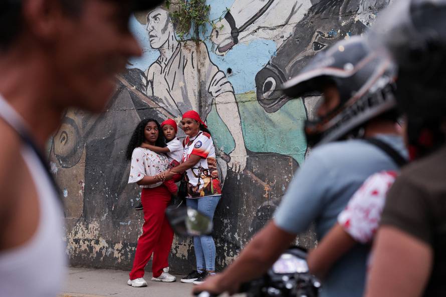 Aftermath of an earthquake in Caracas