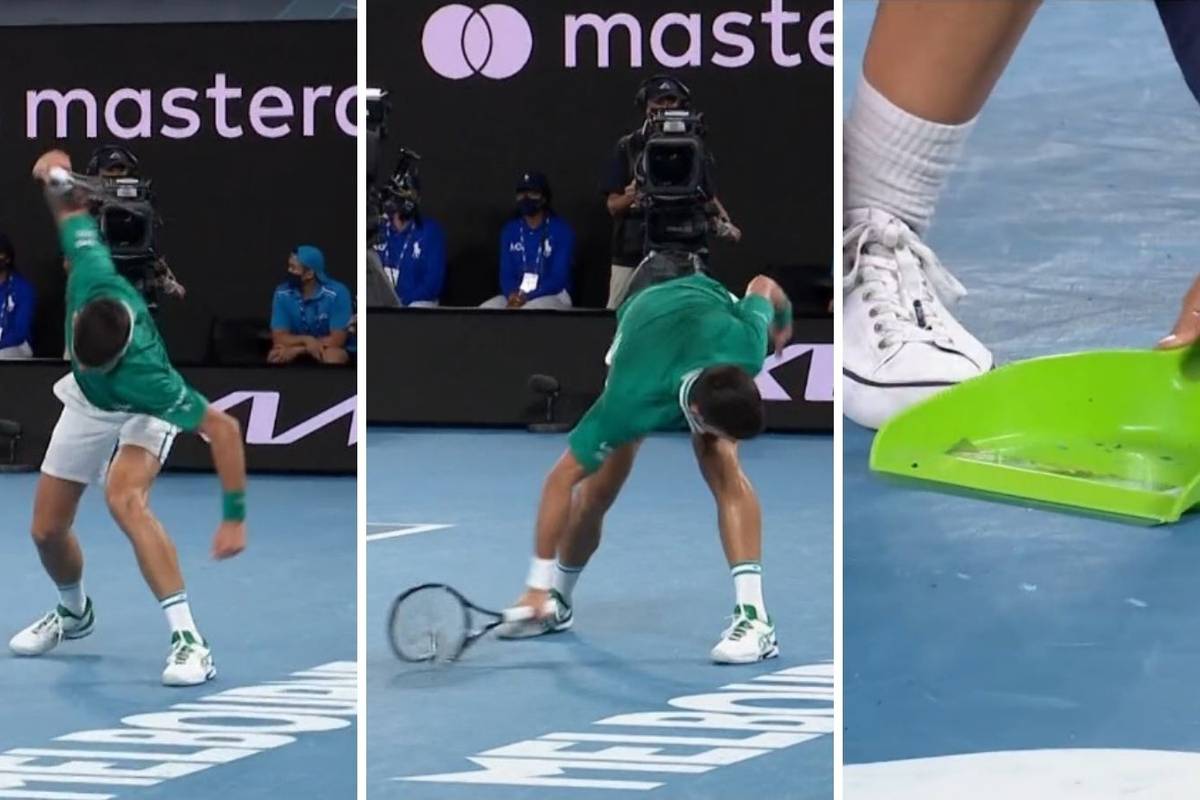 Nole totalno poludio, smrskao reket pa preokrenuo Zvereva