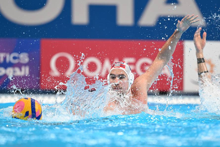 Susret Hrvatske i Francuske u polufinalu Svjetskog prvenstva u vaterpolu