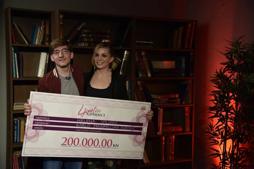 Karlo i Helena prvi pobjednici showa: Osvojili 200.000 kuna