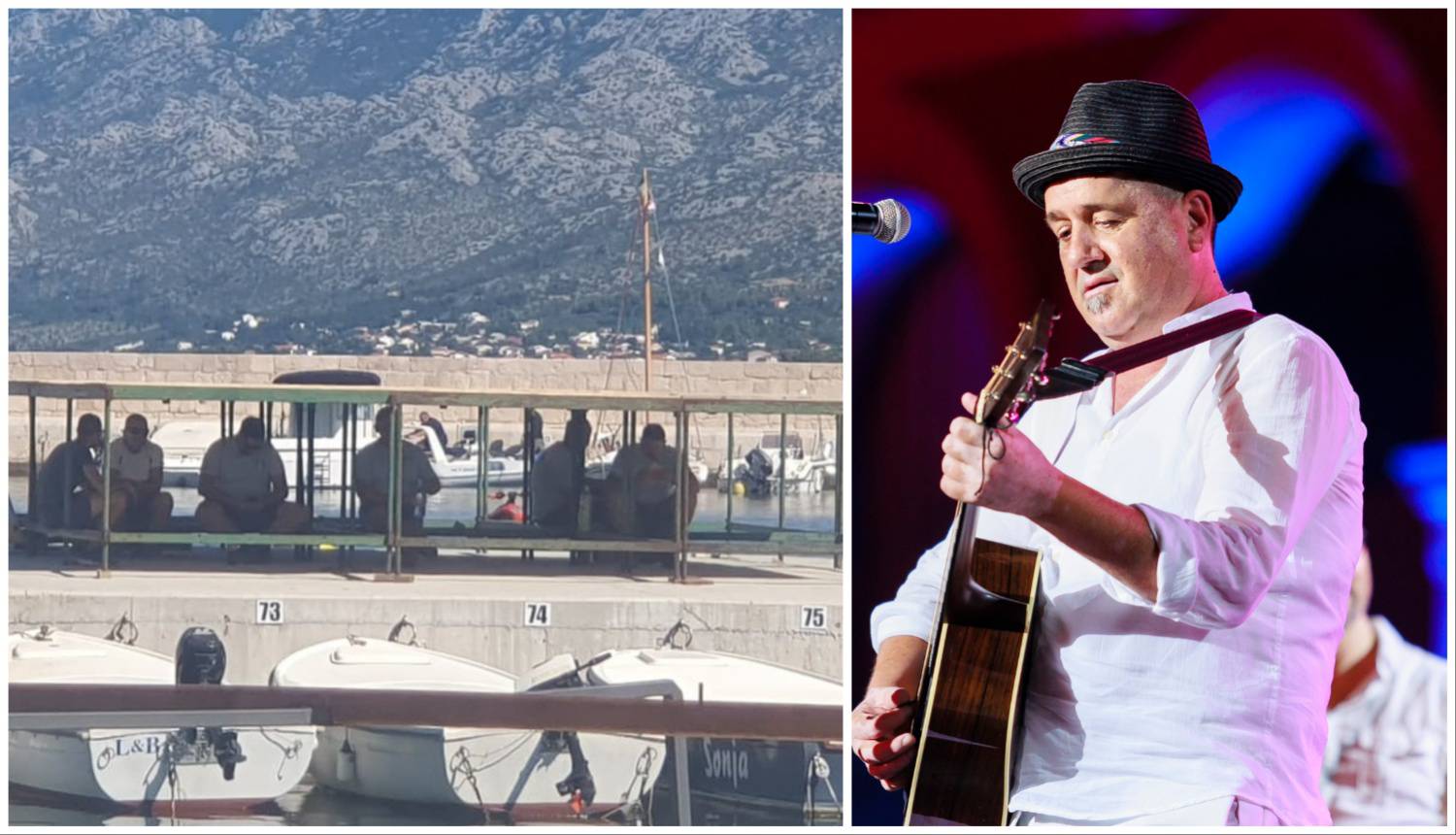 Radnici u Vinjercu domišljato se sakrili od vrućina: Pripremaju binu za koncert Nene Belana