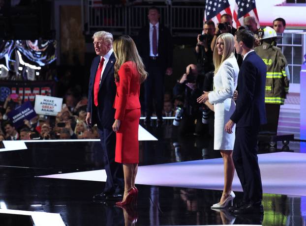 Day 4 of the Republican National Convention in Milwaukee, Wisconsin