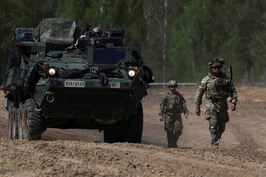 NATO troops test drone-assisted casualty evacuation in Poland