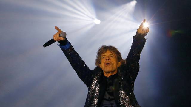 Jagger of the Rolling Stones performs at Letzigrund stadium in Zurich