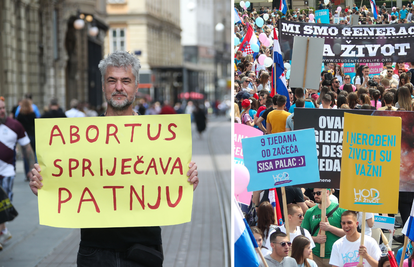 U tijeku Hod za život u Zagrebu, organizatori tvrde: 'Okupili smo se kako bismo pokazali ljubav'