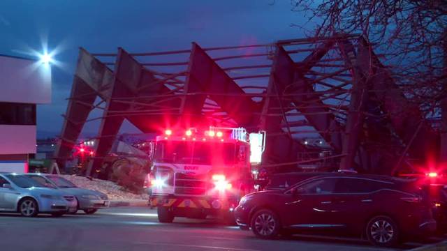 Three dead after under-construction hangar collapses at Boise Airport, Idaho