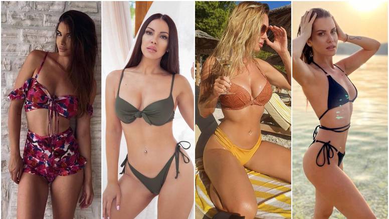 Ove Hrvatice u 2021. su nas 'počastile' najseksi bikinijima, koja od njih je vaš favorit?