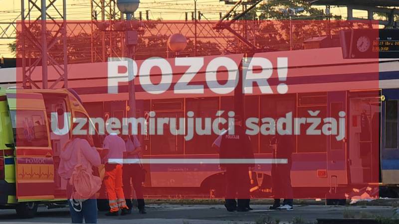 Moški umrl v naletu vlaka na Glavnem kolodvoru v Zagrebu
