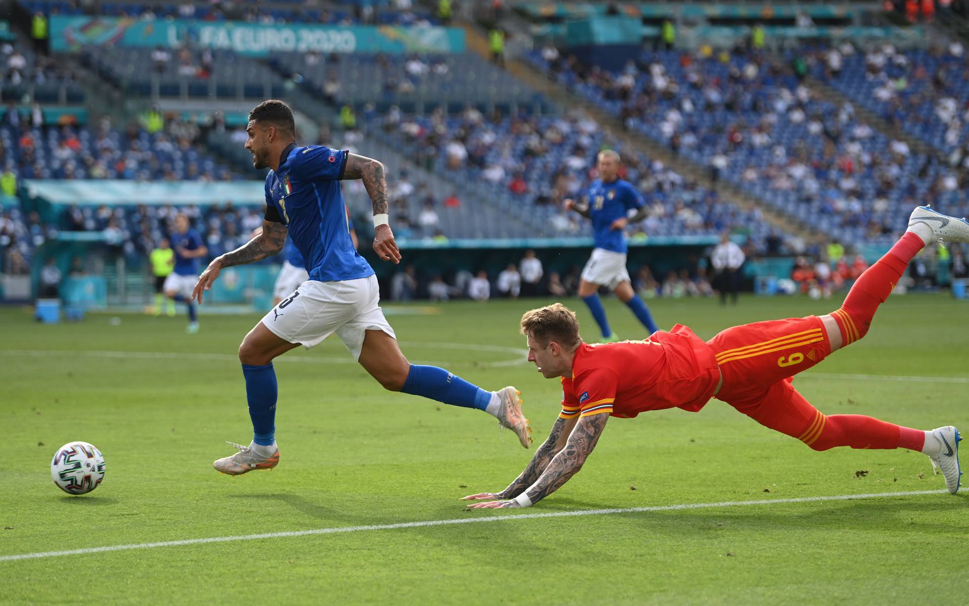 Euro 2020 - Group A - Italy v Wales