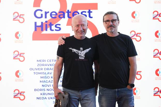 Zagreb: Promocija ekskluzivne glazbene edicije 25 greatest hits te proslava rođendana Croatia Recordsa