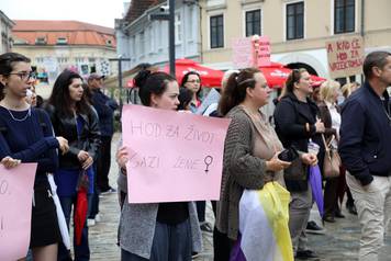 Sisak: Protuprosvjed Hod za slobodu