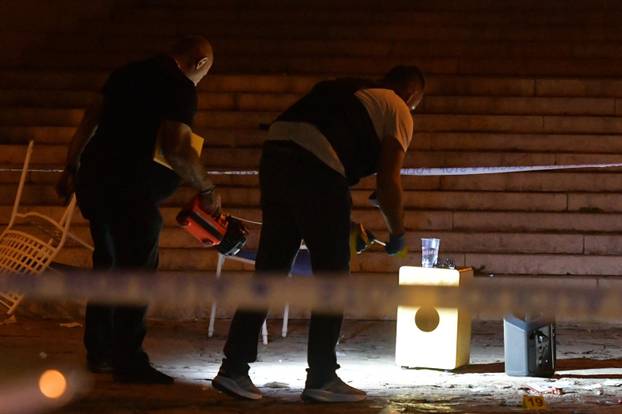FOTO Mjesto strave u Šibeniku: Ženu je na svadbi pogodila raketa, preminula je u bolnici