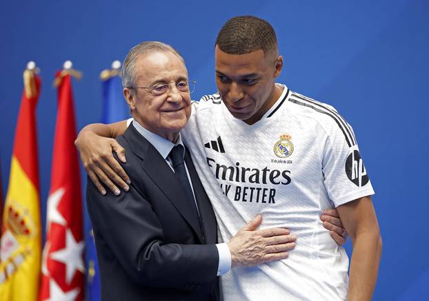 Real Madrid unveil Kylian Mbappe