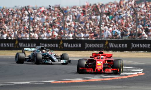 VN Velike Britanije: Na prvom mjestu Vettel, Hamilton drugi