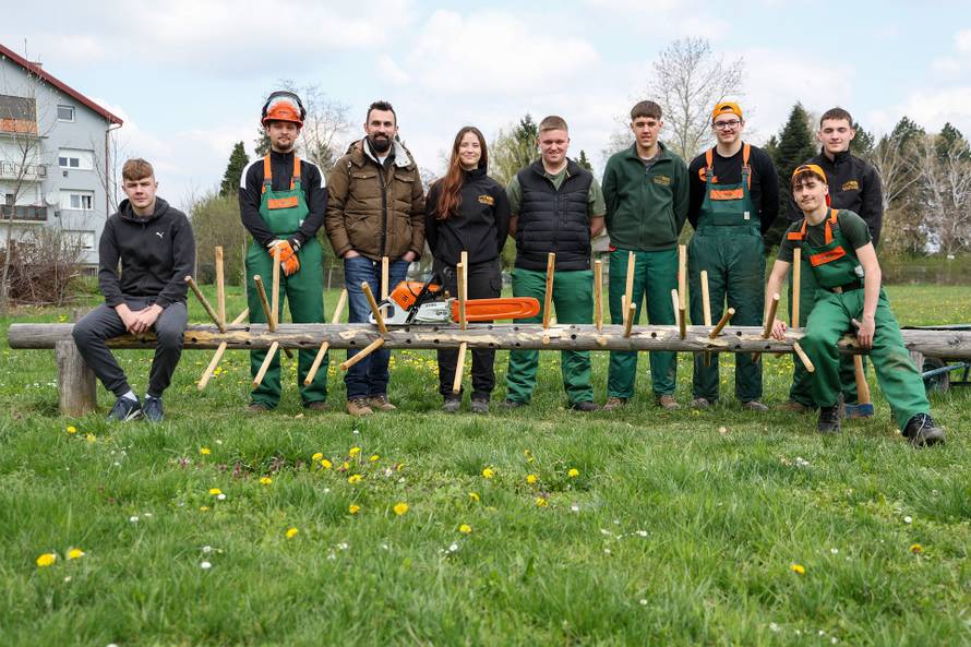 Virovitica: Matea Rodić, jedina djevojka u razredu šumarskih tehničara