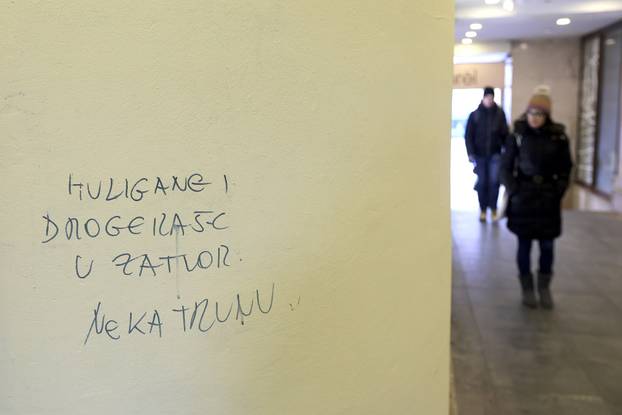 Zagreb: Prolaz Harmica ponovno na udaru grafitera