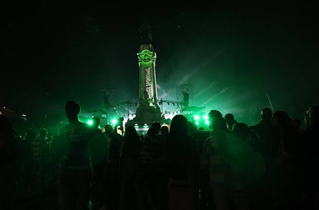Primeira Liga - Sporting CP celebrate winning the Primeira Liga