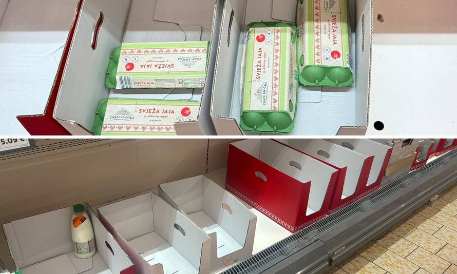 U trgovinama nema jaja: U velikim centrima police su sve praznije: Evo o čemu se radi!