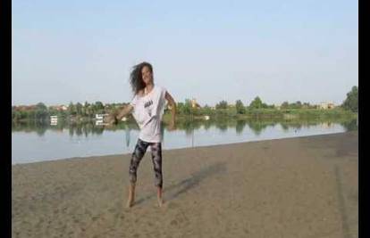 Aleksandra iz Srbije 'rasturila': Koreografiju je izvela na plaži