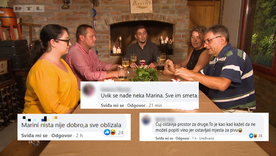 Gledatelji 'Večere za 5' pohvalili Marija i napali Marinu: 'Ništa joj nije dobro, a sve je oblizala!'