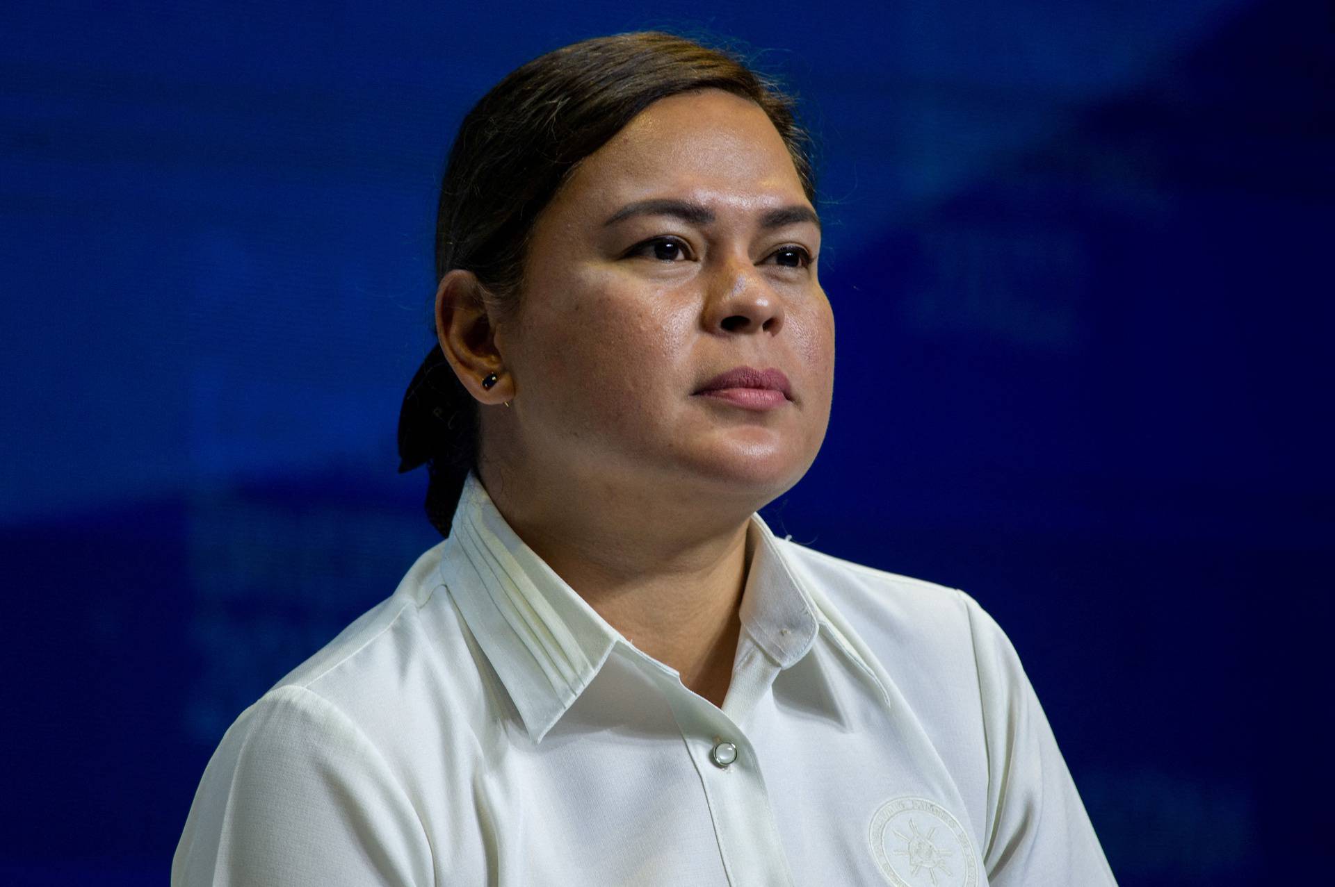 FILE PHOTO: Philippine Vice President Sara Duterte in Manila